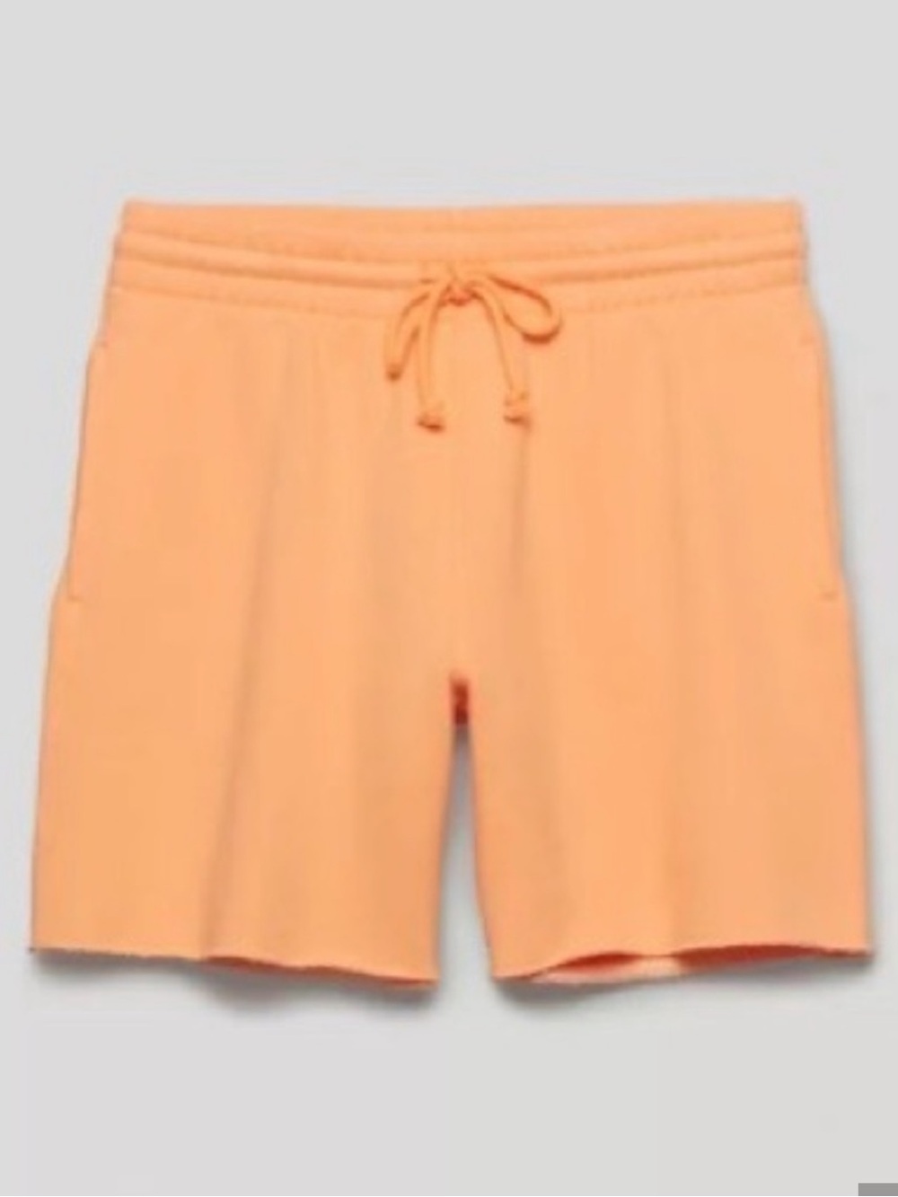 ARITZIA TNA Cozy Fleece Apricot Chiffon Track Shorts Women’s Size Small
